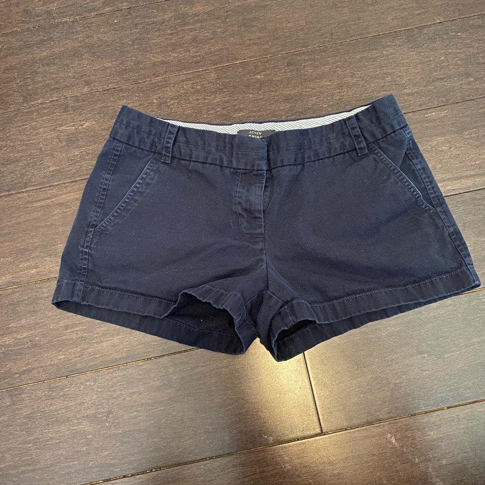 J. Crew Chino Navy Shorts
